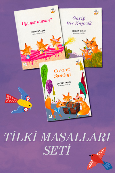 Tilki Masalları Seti ( 3 Kitap - Şermin Yaşar)