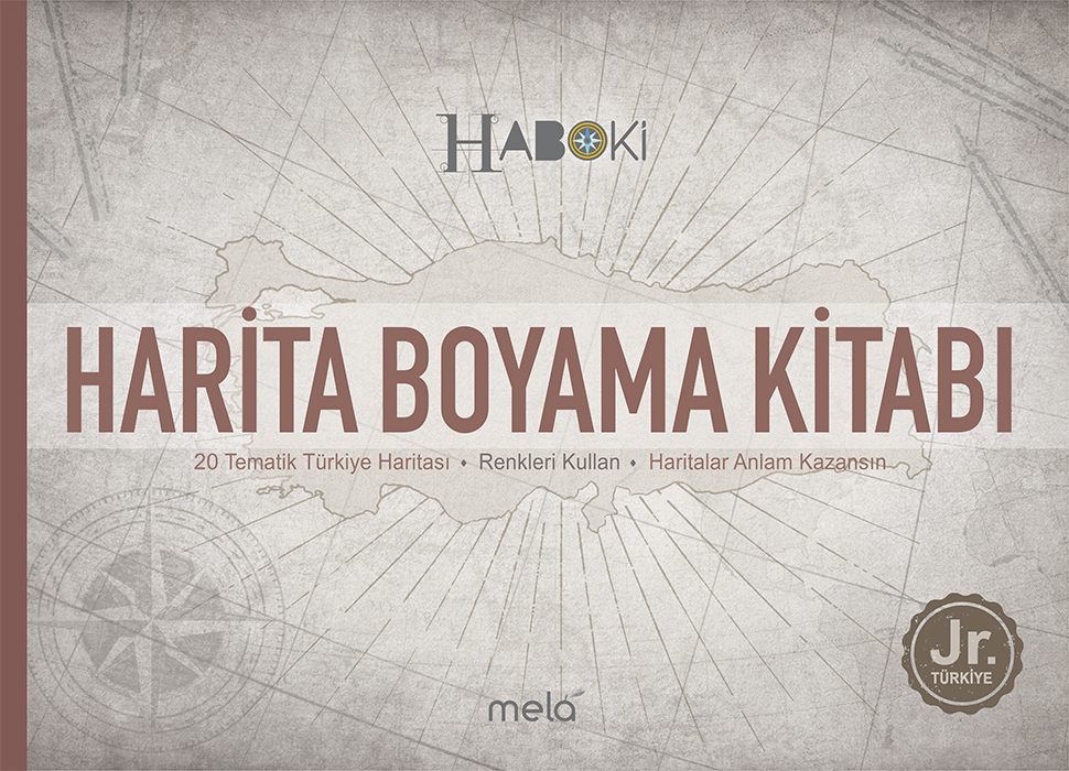 Harita Boyama Kitabı: 20 Tematik Türkiye Haritası